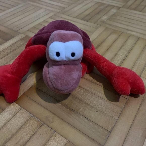 Disney The Little Mermaid Sebastian Crab Stuffed Animal Plushie New - Picture 1 of 5